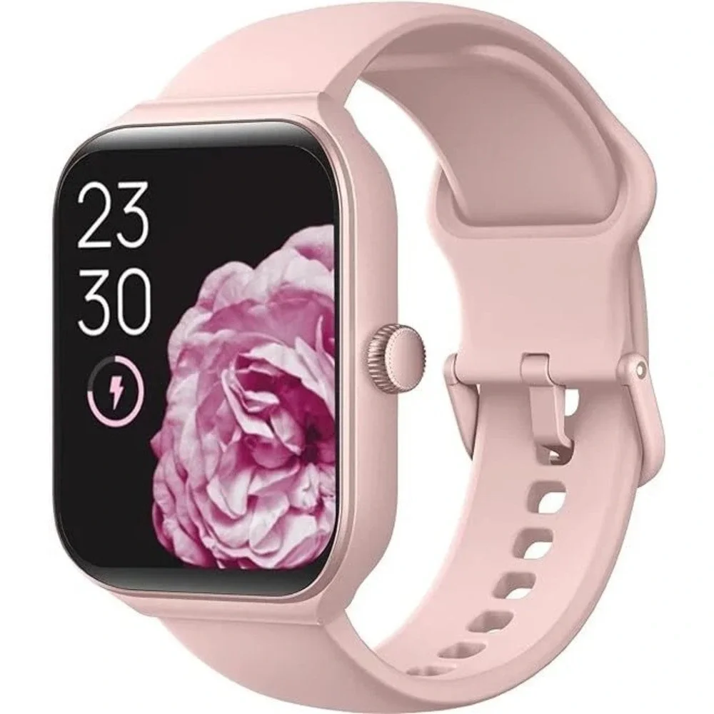 Smart Watch Alexa Built-in Fitness Calls Waterproof HR Tracker iPhone VeryFit‎